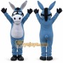 Blue Donkey Mascot Costume