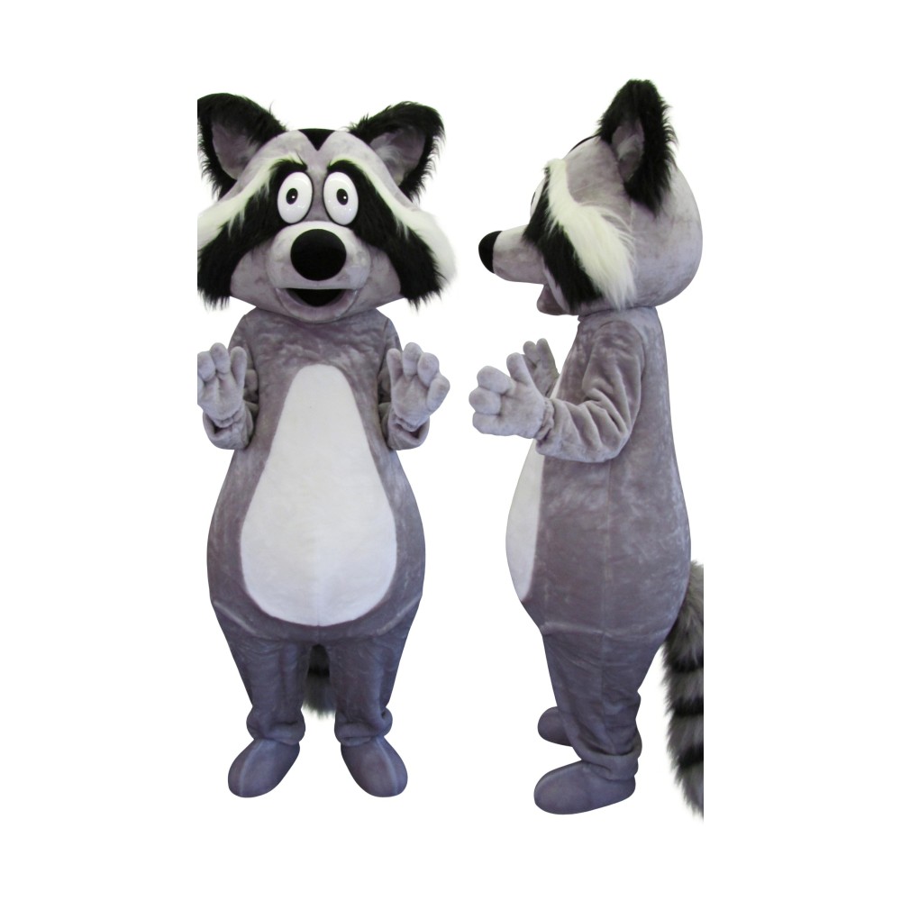 Realistic Raccoon Mascot Costume