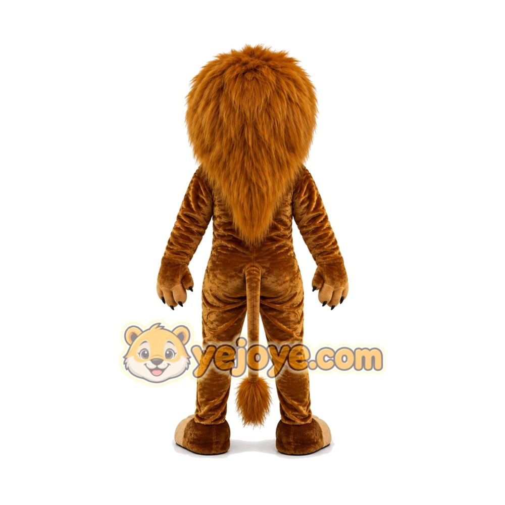 Realistic Adult Lion Mascot Costume Realistic Adult Lion Mascot Costume