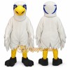 White Hawk Mascot Costume White Hawk Mascot Costume