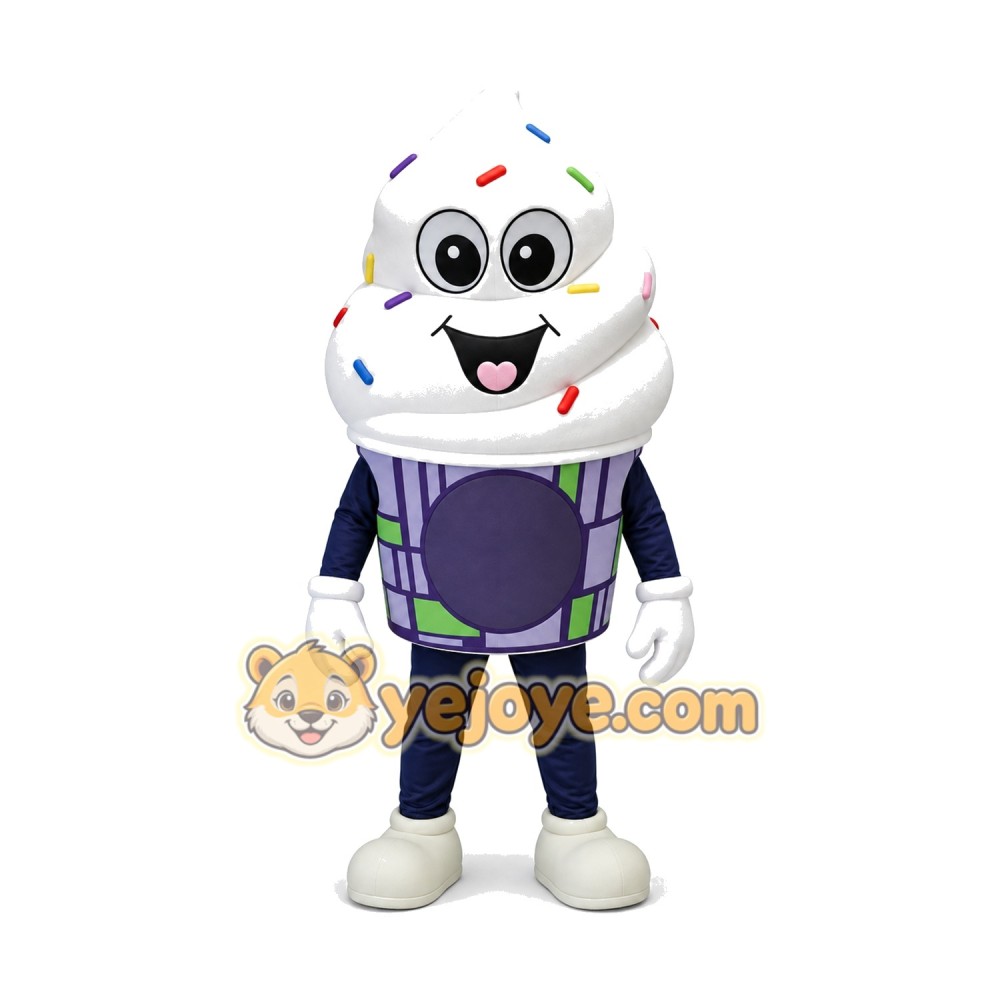 Ice Cream Mascot Costume