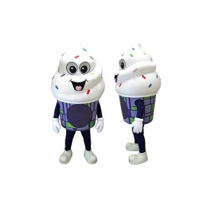 Ice Cream Mascot Costume