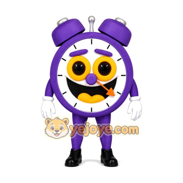 Alarm Clock Mascot Costume