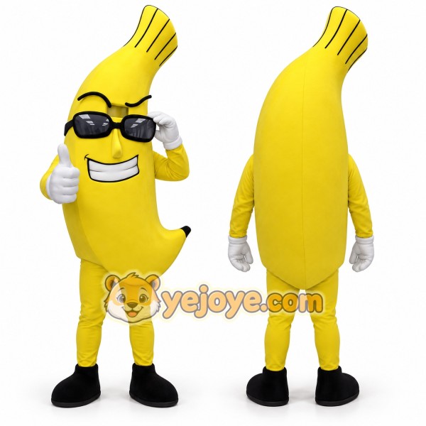 Happy Banana Mascot Costume