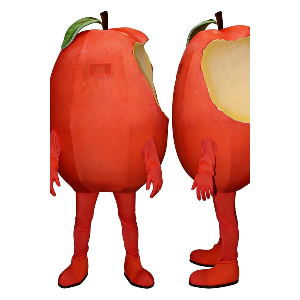 Red Apple Mascot Costume