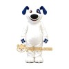 Happy White Dog Mascot Costume Happy White Dog Mascot Costume