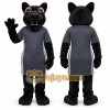 Realistic Sport Black Panther Mascot Costume Realistic Sport Black Panther Mascot Costume