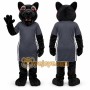 Realistic Sport Black Panther Mascot Costume
