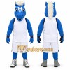 Sport Blue Horse Mascot Costume Sport Blue Horse Mascot Costume