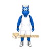 Sport Blue Horse Mascot Costume Sport Blue Horse Mascot Costume