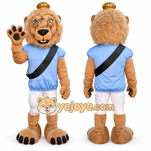 Sport Lightweight Lion Mascot Costume
