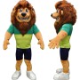 Happy Adult Lion Mascot Costume