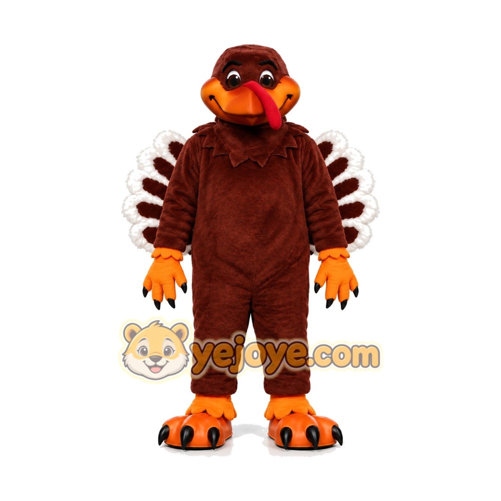 Realistic Turkey Mascot Costume