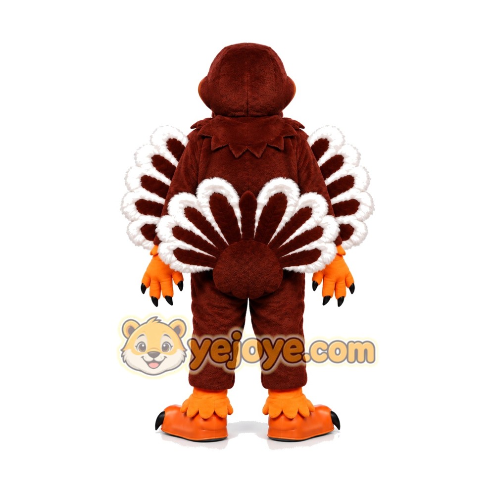 Realistic Turkey Mascot Costume