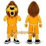 Happy Lightweight Lion Mascot Costume