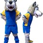 Sport Lightweight Wolf Mascot Costume