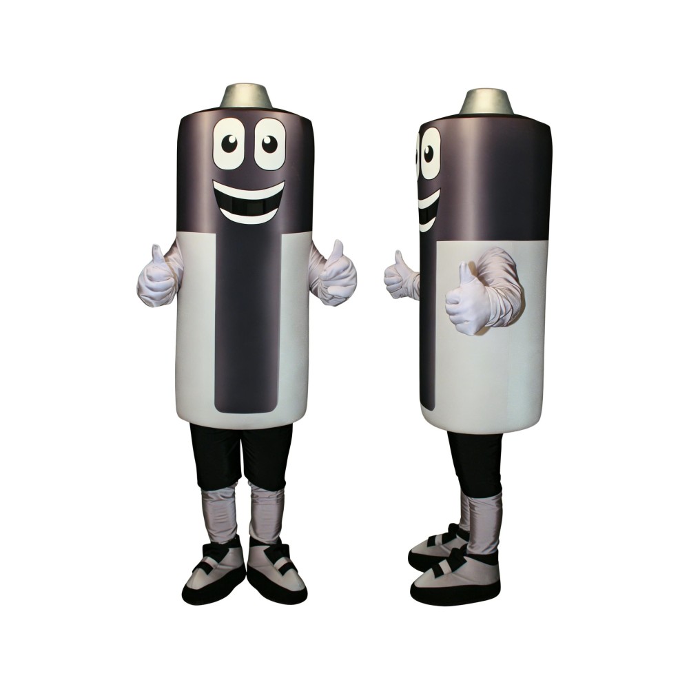 Battery Mascot Costume