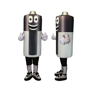 Battery Mascot Costume