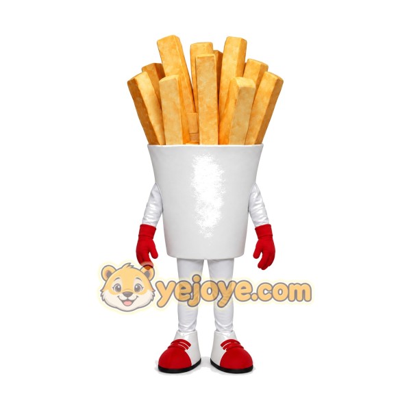 French Fries Mascot Costume French Fries Mascot Costume