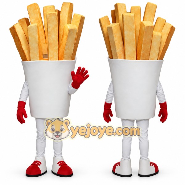French Fries Mascot Costume