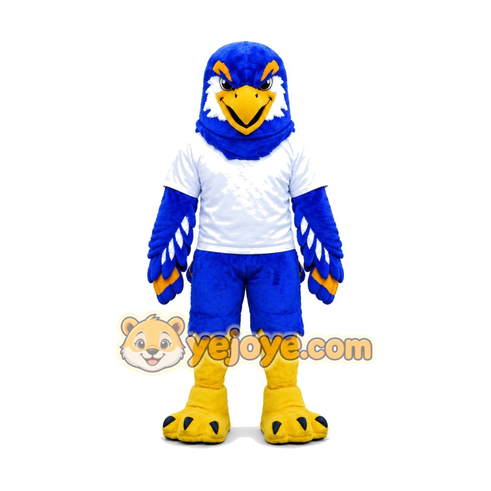 Blue Lightweight Eagle Mascot Costume Blue Lightweight Eagle Mascot Costume