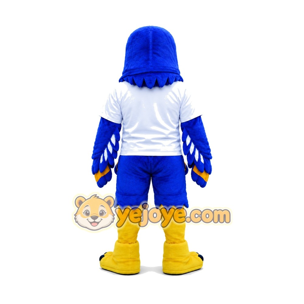 Blue Lightweight Eagle Mascot Costume Blue Lightweight Eagle Mascot Costume