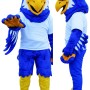 Blue Lightweight Eagle Mascot Costume