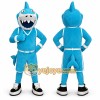 Blue Shark Mascot Costume Blue Shark Mascot Costume