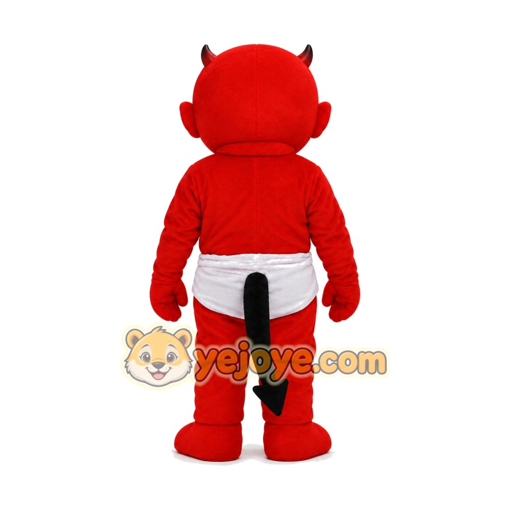 Red Devil Mascot Costume