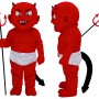Red Devil Mascot Costume