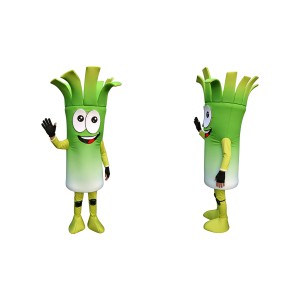Scallion Mascot Costume