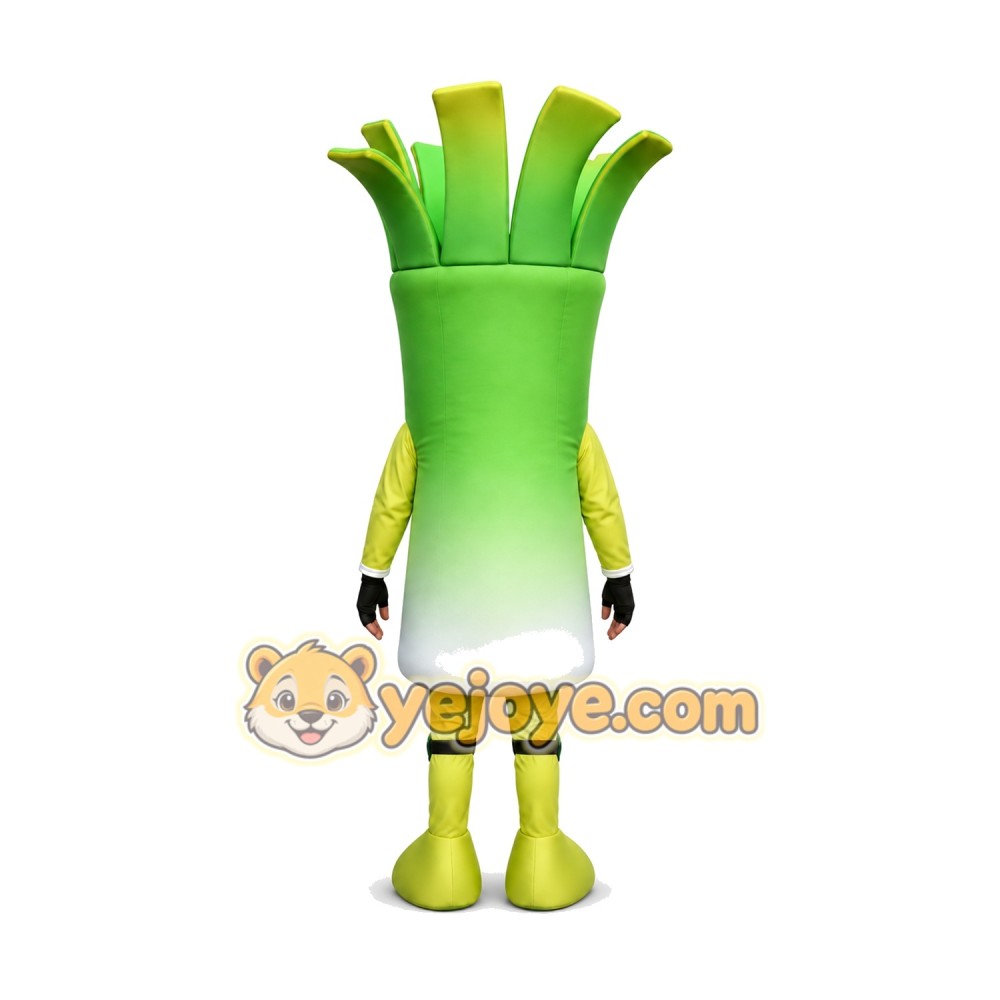 Scallion Mascot Costume Scallion Mascot Costume