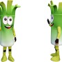 Scallion Mascot Costume