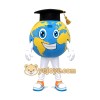 Globe Mascot Costume Globe Mascot Costume