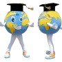 Globe Mascot Costume