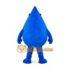 Blue Water Droplet Mascot Costume Blue Water Droplet Mascot Costume