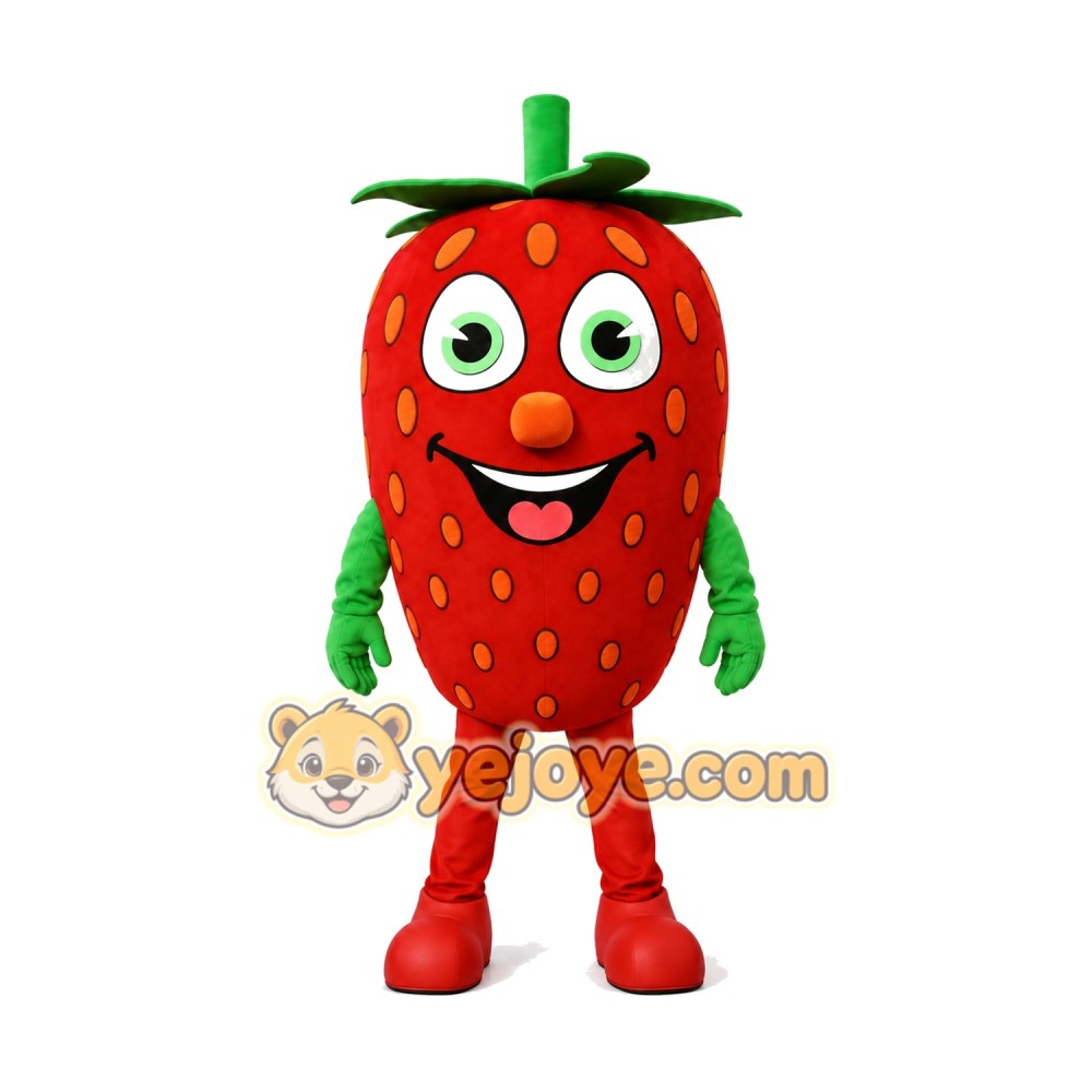 Strawberry Mascot Costume Strawberry Mascot Costume