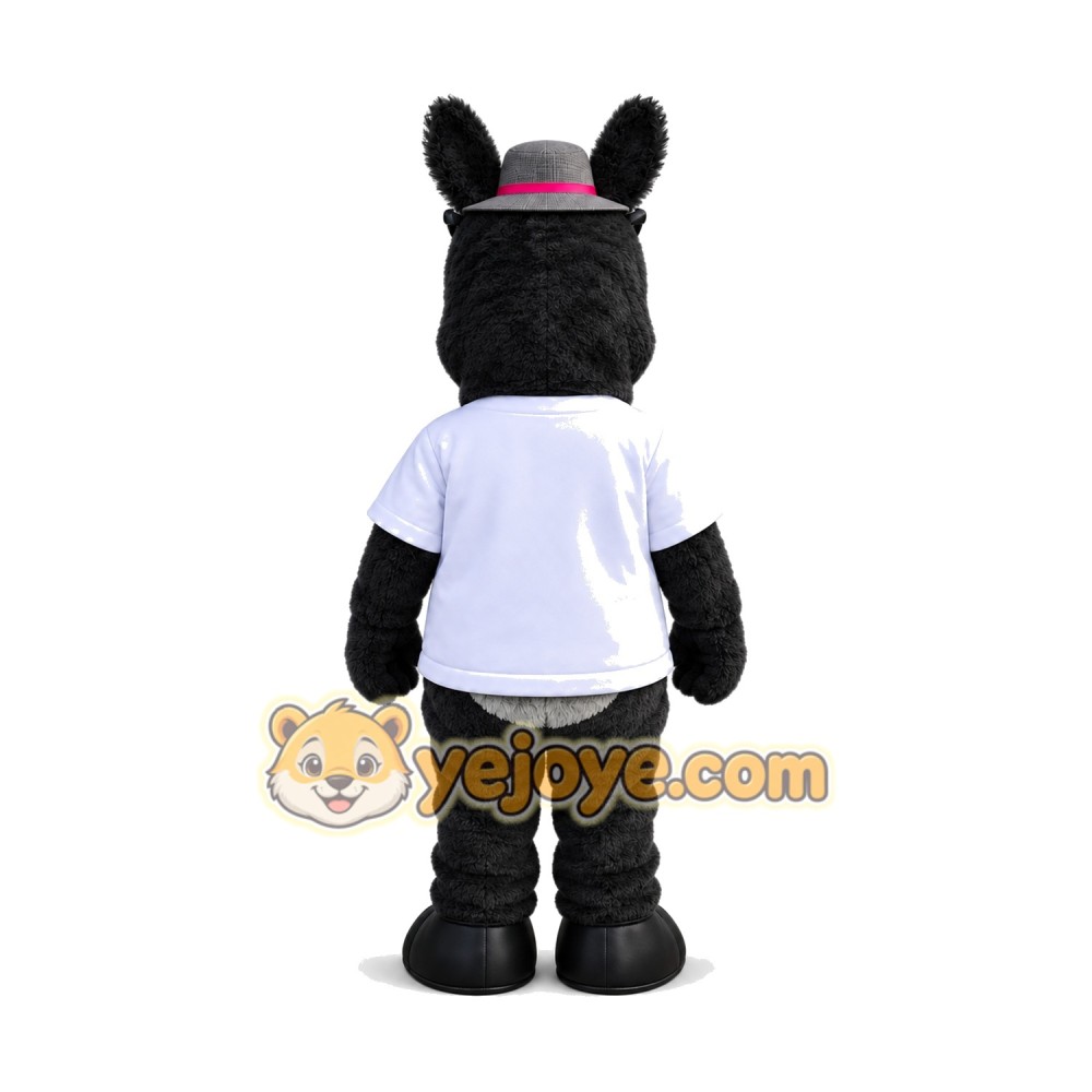 Cute Donkey Mascot Costume Cute Donkey Mascot Costume