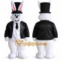 Cute White Rabbit Mascot Costume