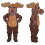 Friendly Moose Mascot Costume