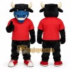 Sport Blue Bull Mascot Costume Sport Blue Bull Mascot Costume