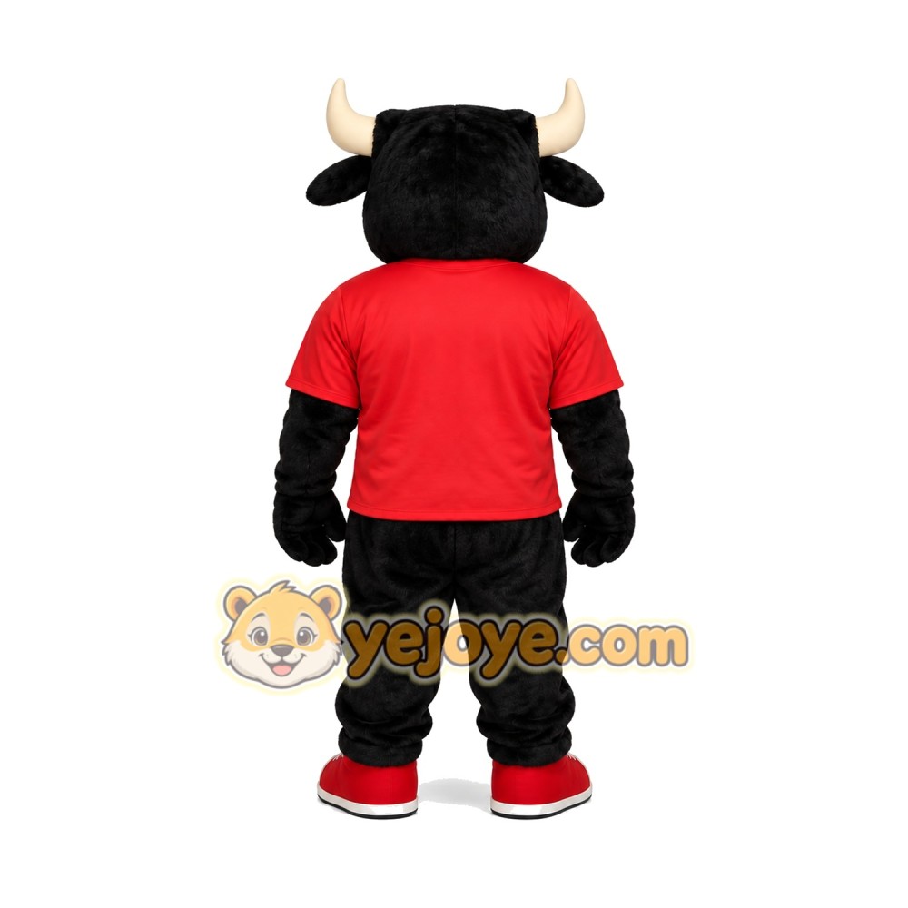 Sport Blue Bull Mascot Costume Sport Blue Bull Mascot Costume