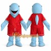 Blue Lightweight Dolphin Mascot Costume Blue Lightweight Dolphin Mascot Costume