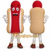 Funny Hot Dog Mascot Costume Funny Hot Dog Mascot Costume