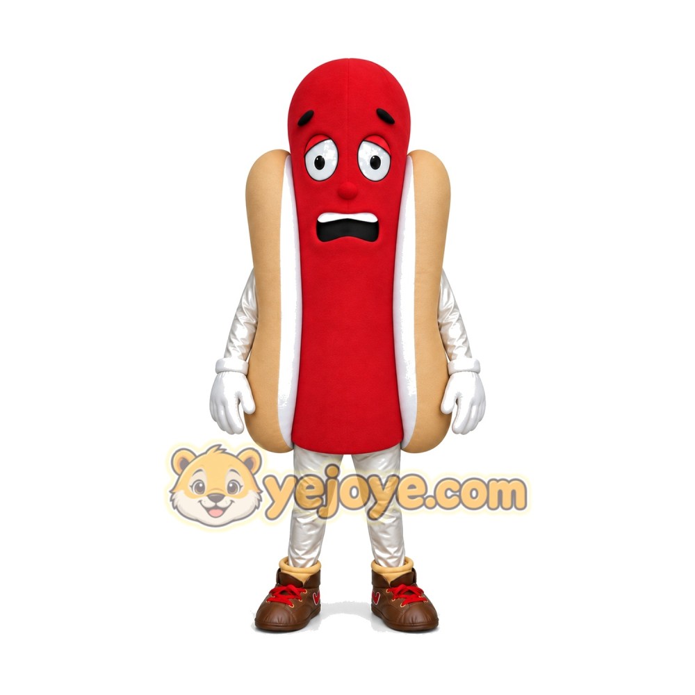 Funny Hot Dog Mascot Costume Funny Hot Dog Mascot Costume