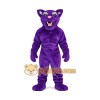Purple Panther Mascot Costume