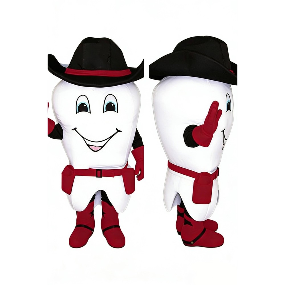 Happy Tooth Mascot Costume