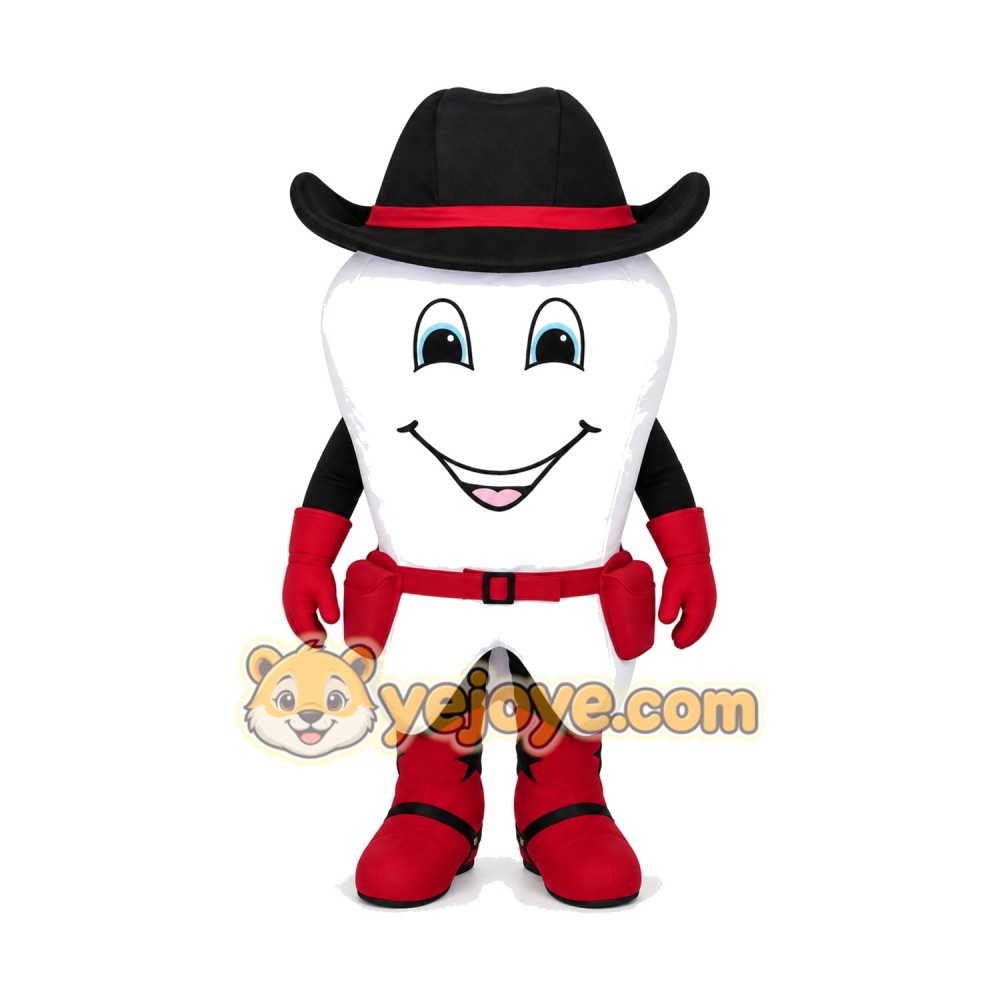 Happy Tooth Mascot Costume