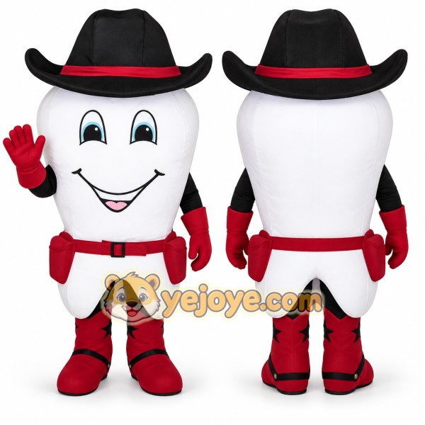 Happy Tooth Mascot Costume