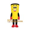 Happy Yellow Cup Mascot Costume
